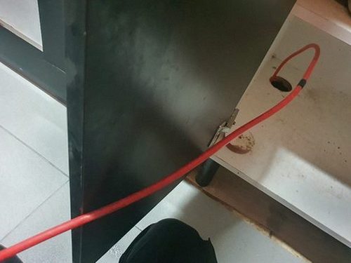 해운대구 하수구막힘 배관 세척 작업 장면